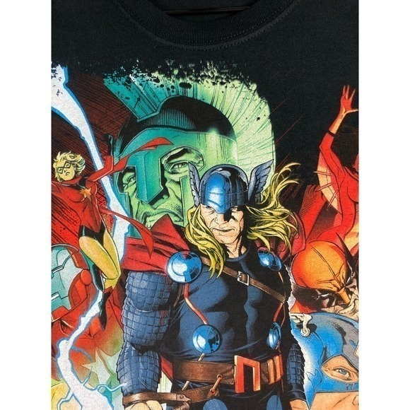 Vintage Marvel Mad Engine T-Shirt XS Rare Super Hero Graphic Superhero Comics - Picture 12 of 13
